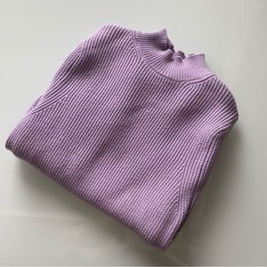 ZARA Mock Neck Knit